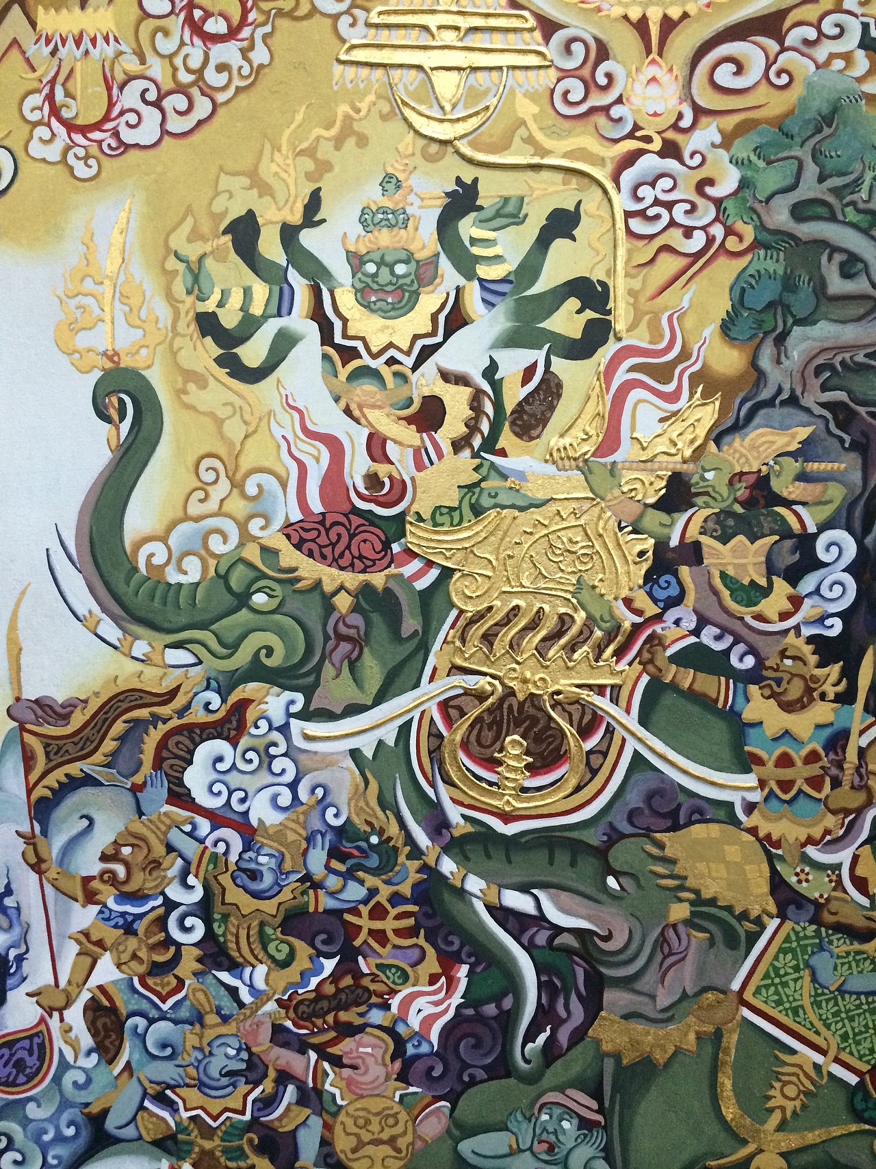 "佛陀本生"佛教故事壁画