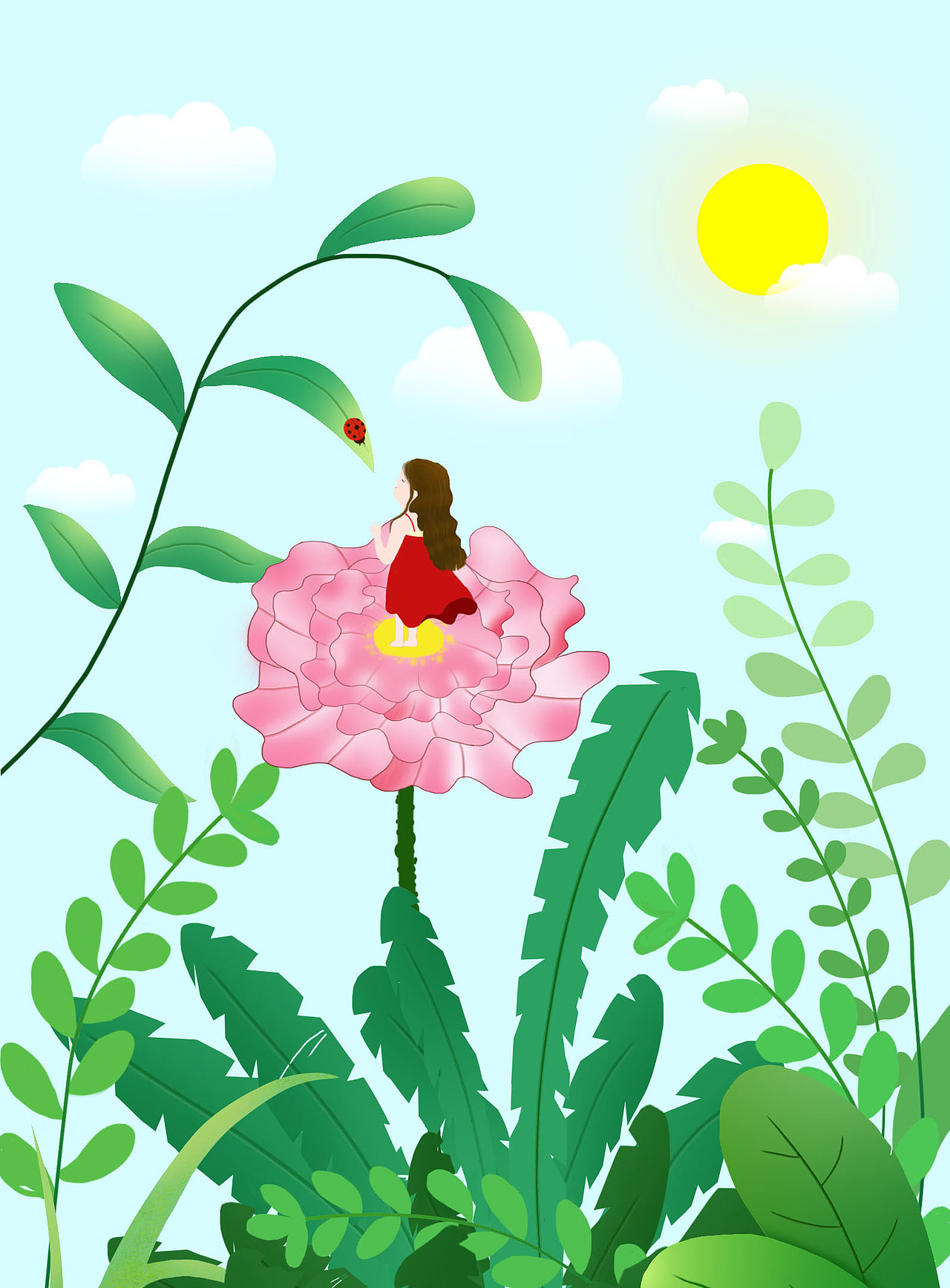 小女孩（图ZMjkxMTIwODI4） - 其他 - 站酷设计师傻傻的girl原创素材 - 站酷ZCOOL