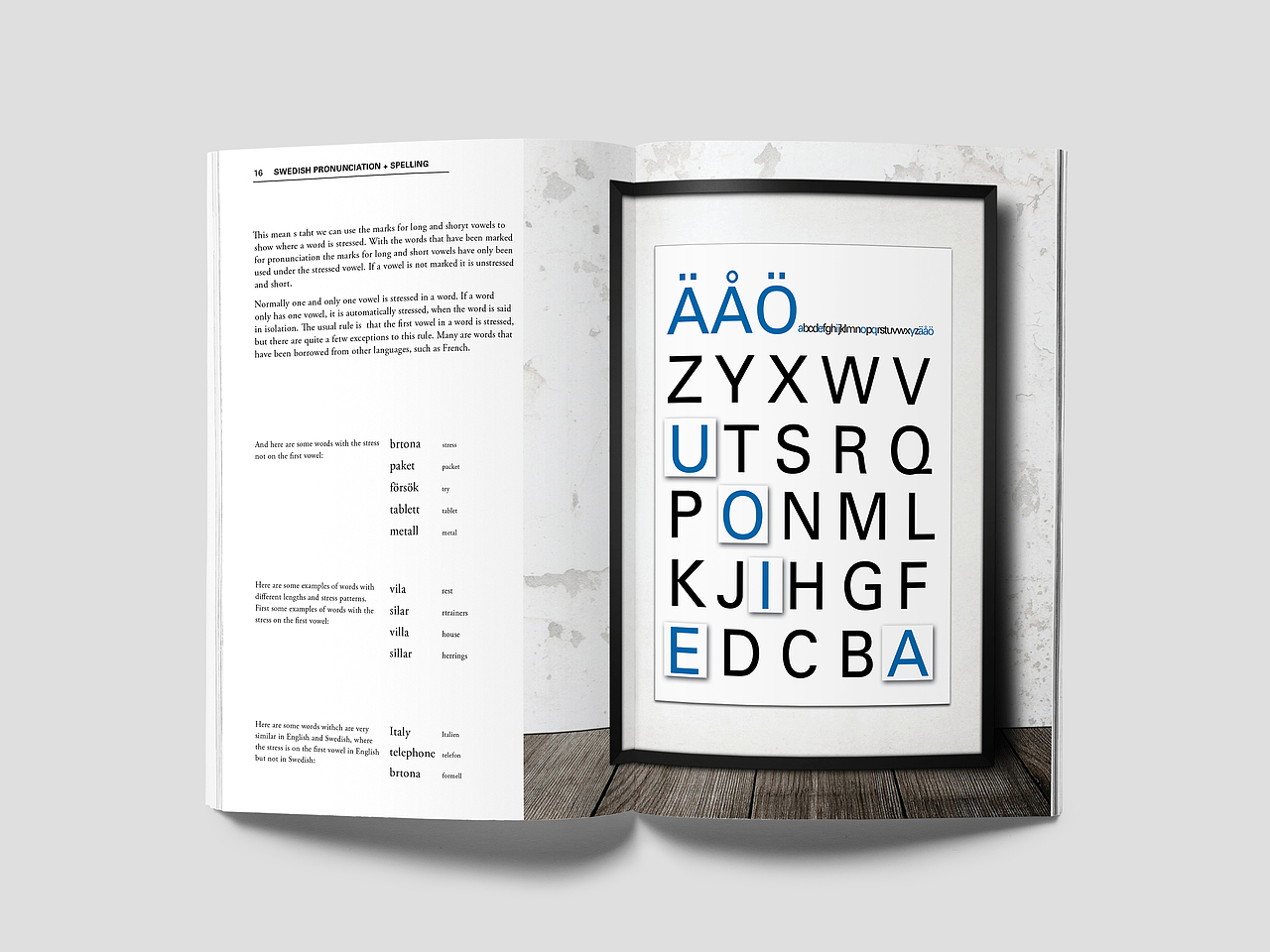 瑞典语的发音与拼写