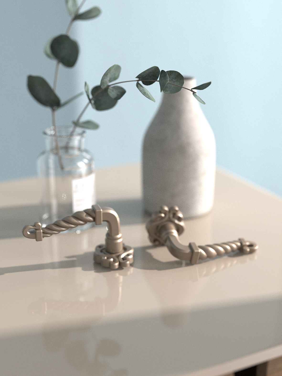 欧式门锁 欧式门把手设计 2021 门锁设计 铜锁设计