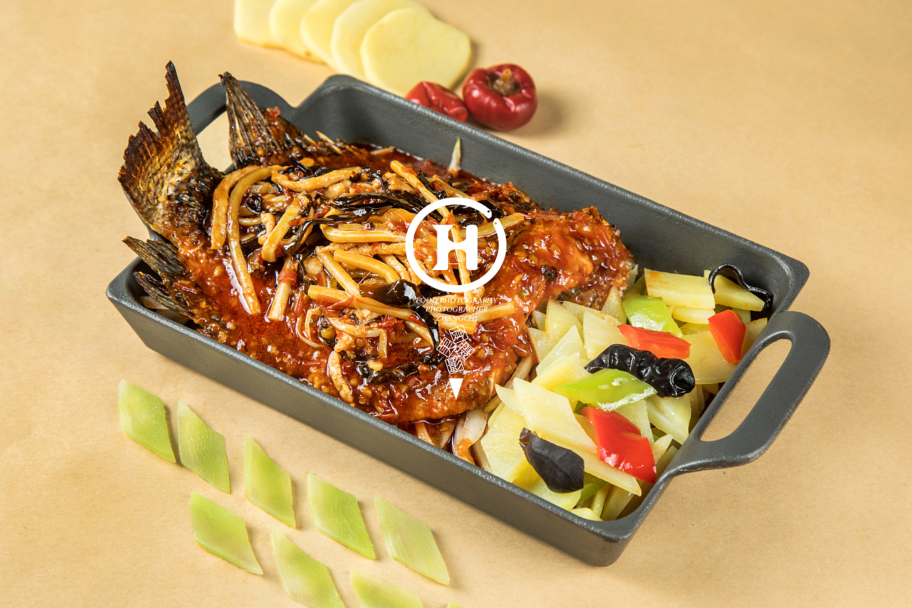 烤鱼饭/燃爆味蕾|摄影|其他摄影|北京美食摄影七七 - 原创作品 - 站酷