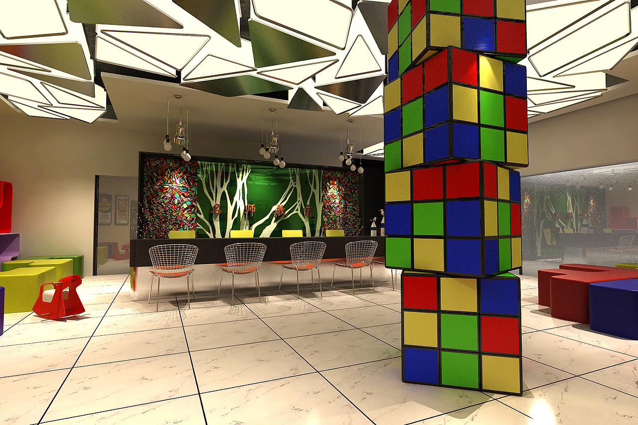 學(xué)生時(shí)代-效果圖（圖ZNjI2MDI5NjQ=） - 家裝設(shè)計(jì) - 站酷設(shè)計(jì)師宅男大魔包原創(chuàng)素材 - 站酷ZCOOL