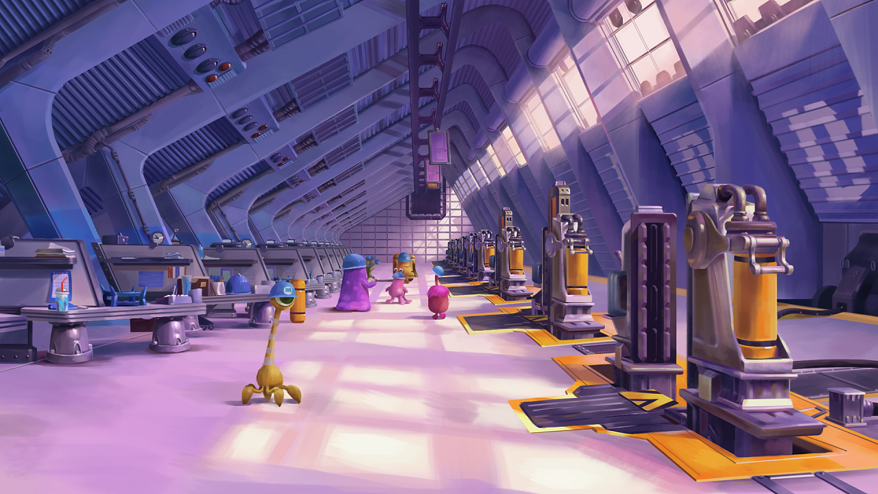 怪兽大学-镜头临绘