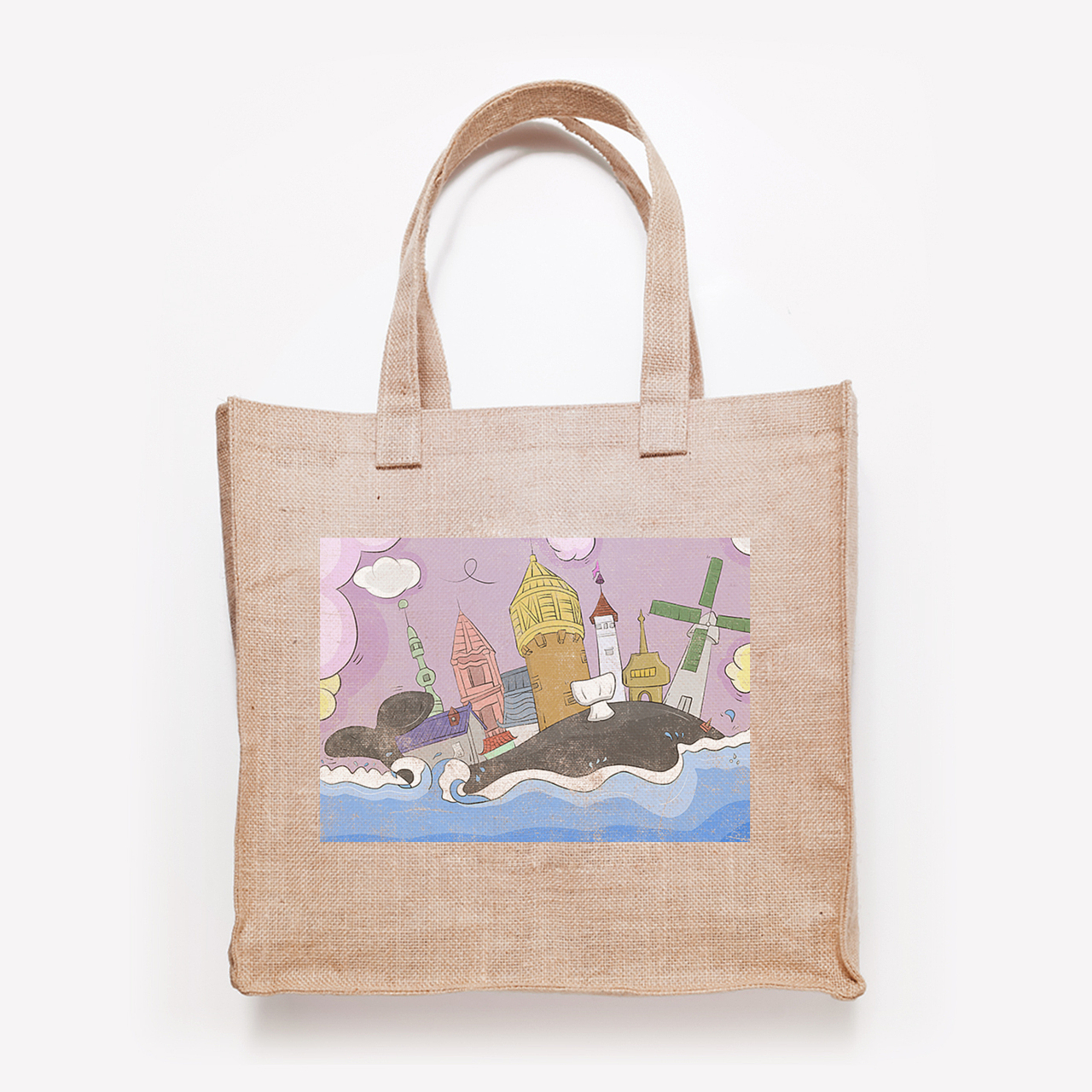 手机壳、布袋。