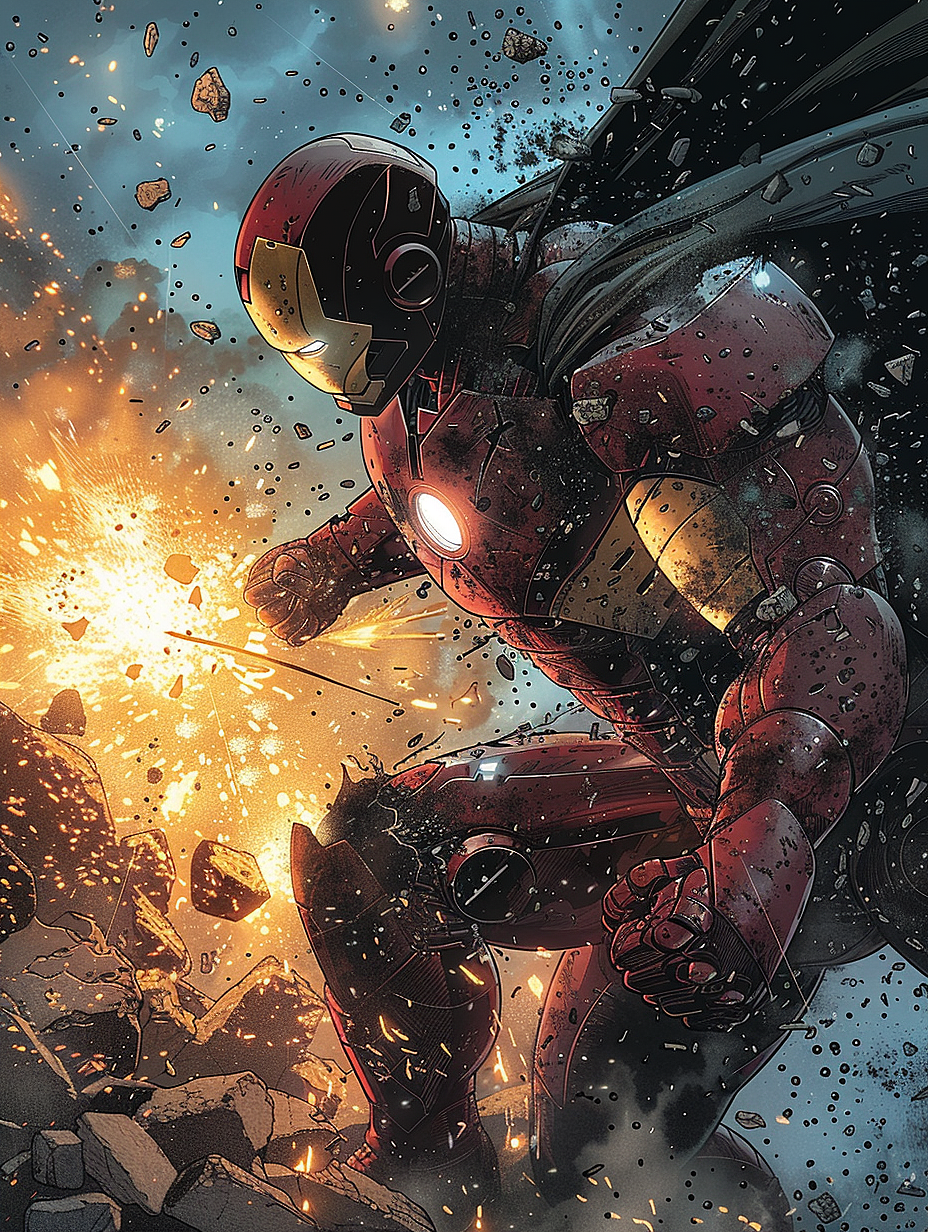 钢铁侠大战蝙蝠侠