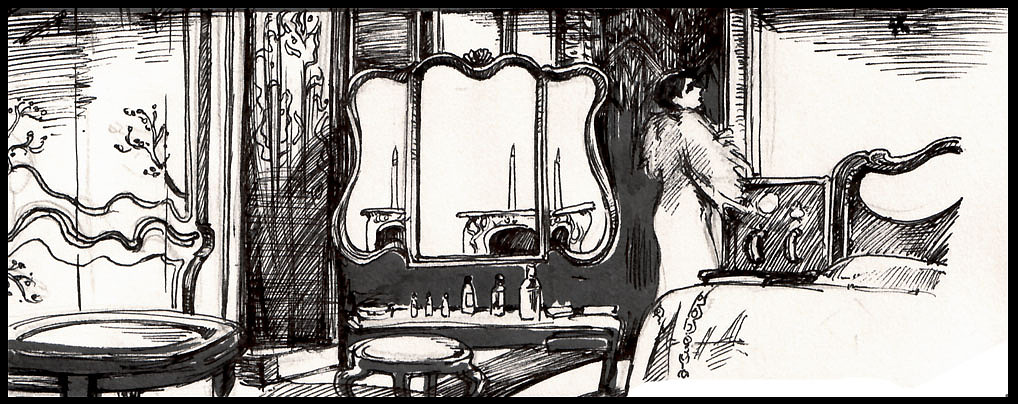 看电影画速写（图ZOTUyMjA4MA==） - 绘画 - 站酷设计师小尼尔森原创素材 - 站酷ZCOOL