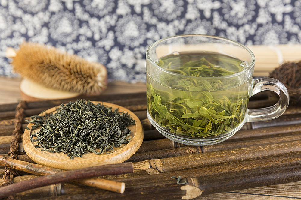 特技毛尖茶叶拍摄