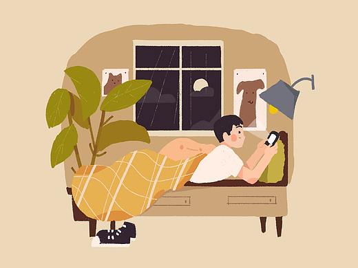 每日一画（个人主页-ZNDc4ODQxMjg=） - 艺术插画 - 站酷设计师小小少年迎风来原创素材 - 站酷ZCOOL