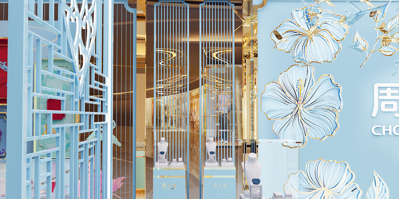 周大福popup（图ZMjU2MTMxOTY0） - 场景 - 站酷设计师凡颂创意原创素材 - 站酷ZCOOL