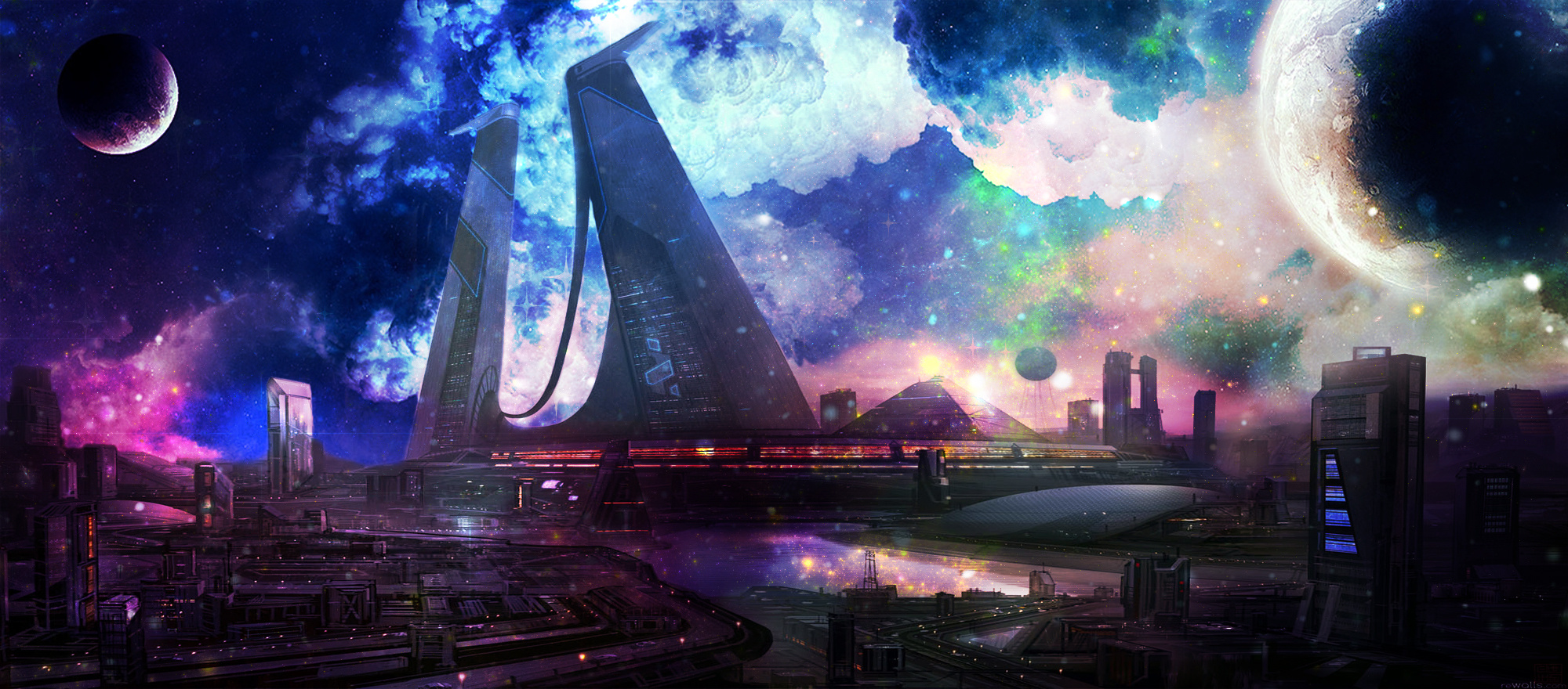未来城市,未来科幻城市,超科幻未来城市_大山谷图库