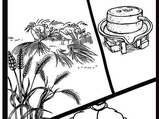 面馆四格漫画（个人主页-ZMjQ1MDM2OTI=） - 商业插画 - 站酷设计师NIKITAs原创素材 - 站酷ZCOOL