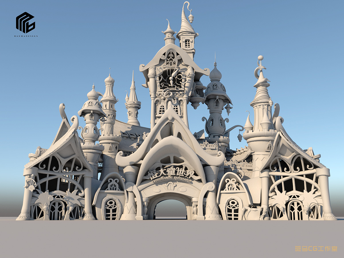 三维模型|三维|建筑/空间|斑马数字科技 - 原创作品 - 站酷 (zcool)