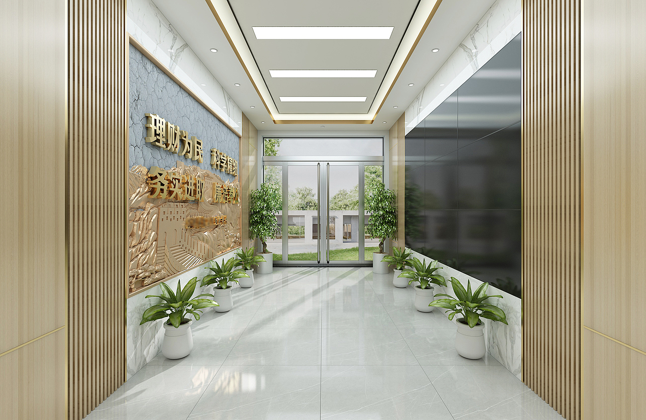 财政局走廊室内文化设计（图ZMjgzMjM0MDEy） - 展陈设计 - 站酷设计师大鹏文化设计原创素材 - 站酷ZCOOL