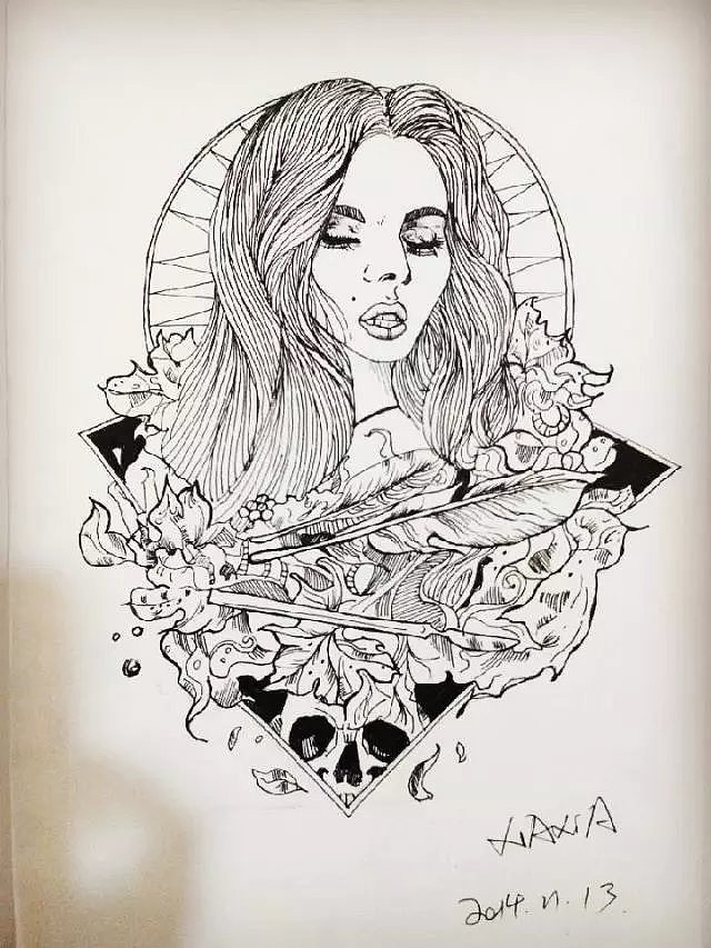 绘画作品（图ZMTE4MDEyNTAw） - 创作习作 - 站酷设计师Ruiwan_原创素材 - 站酷ZCOOL