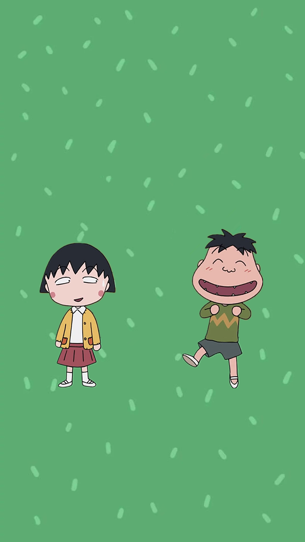 小丸子壁纸 绿色系（图ZMTI4MzU4Njk2） - 其他 - 站酷设计师Wiwe原创素材 - 站酷ZCOOL