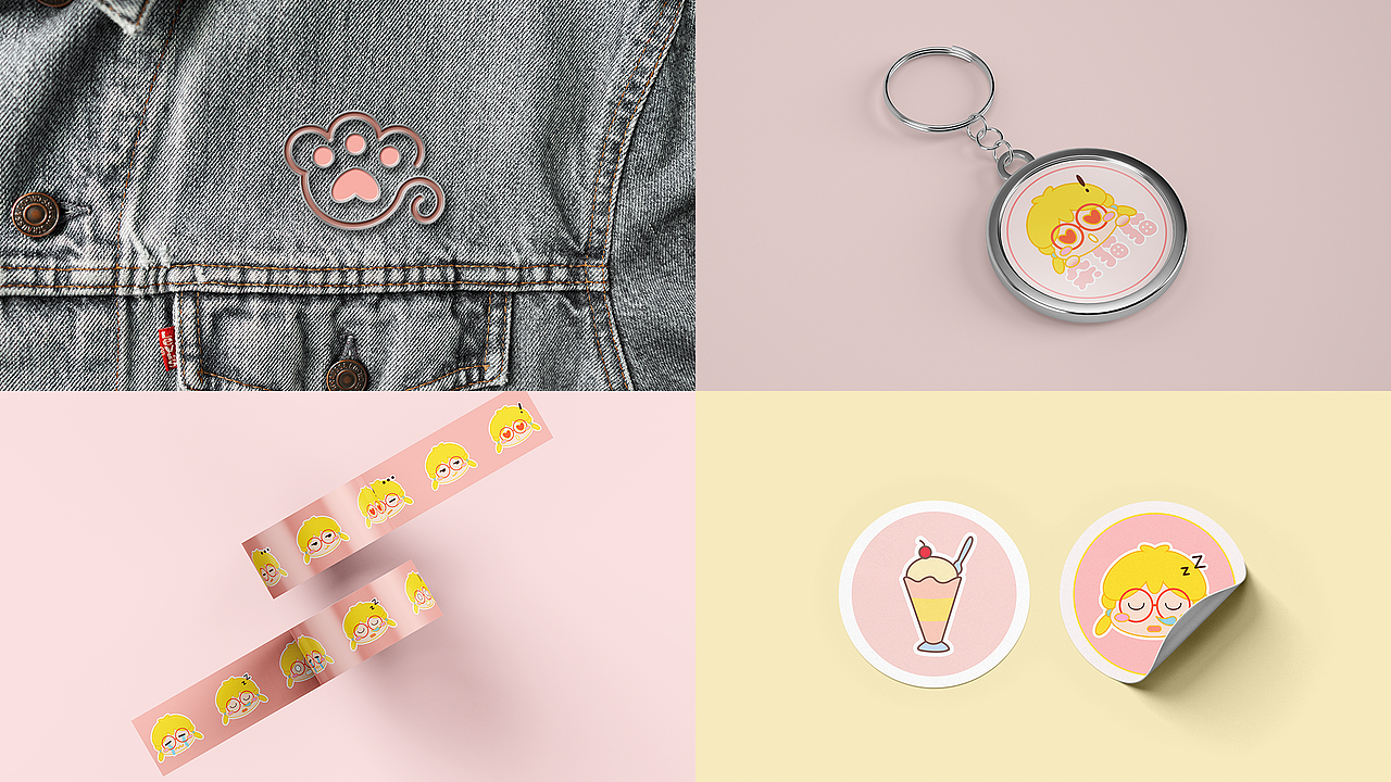 「朵猫猫」猫咖店铺IP设计（图ZMjY1Nzg4NzA4） - IP形象 - 站酷设计师coco爱喝一點點原创素材 - 站酷ZCOOL