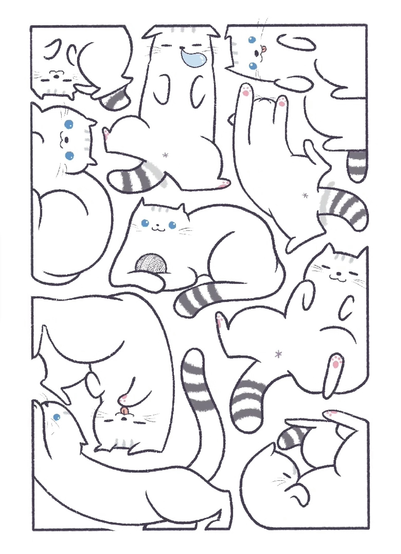 把自己的猫咪变成卡通壁纸