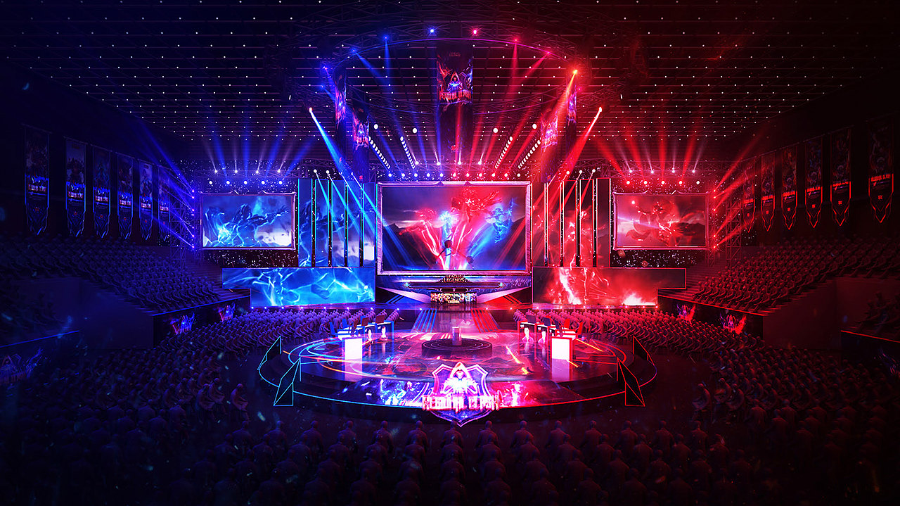 英雄联盟舞美舞台