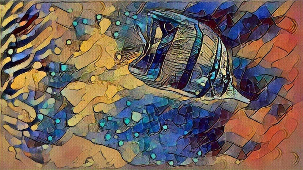 混合抽象风格（图ZMTc3MzI4OTEy） - 绘画 - 站酷设计师horus2019原创素材 - 站酷ZCOOL