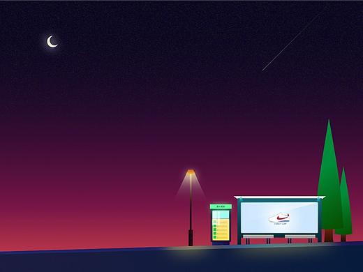 夜晚