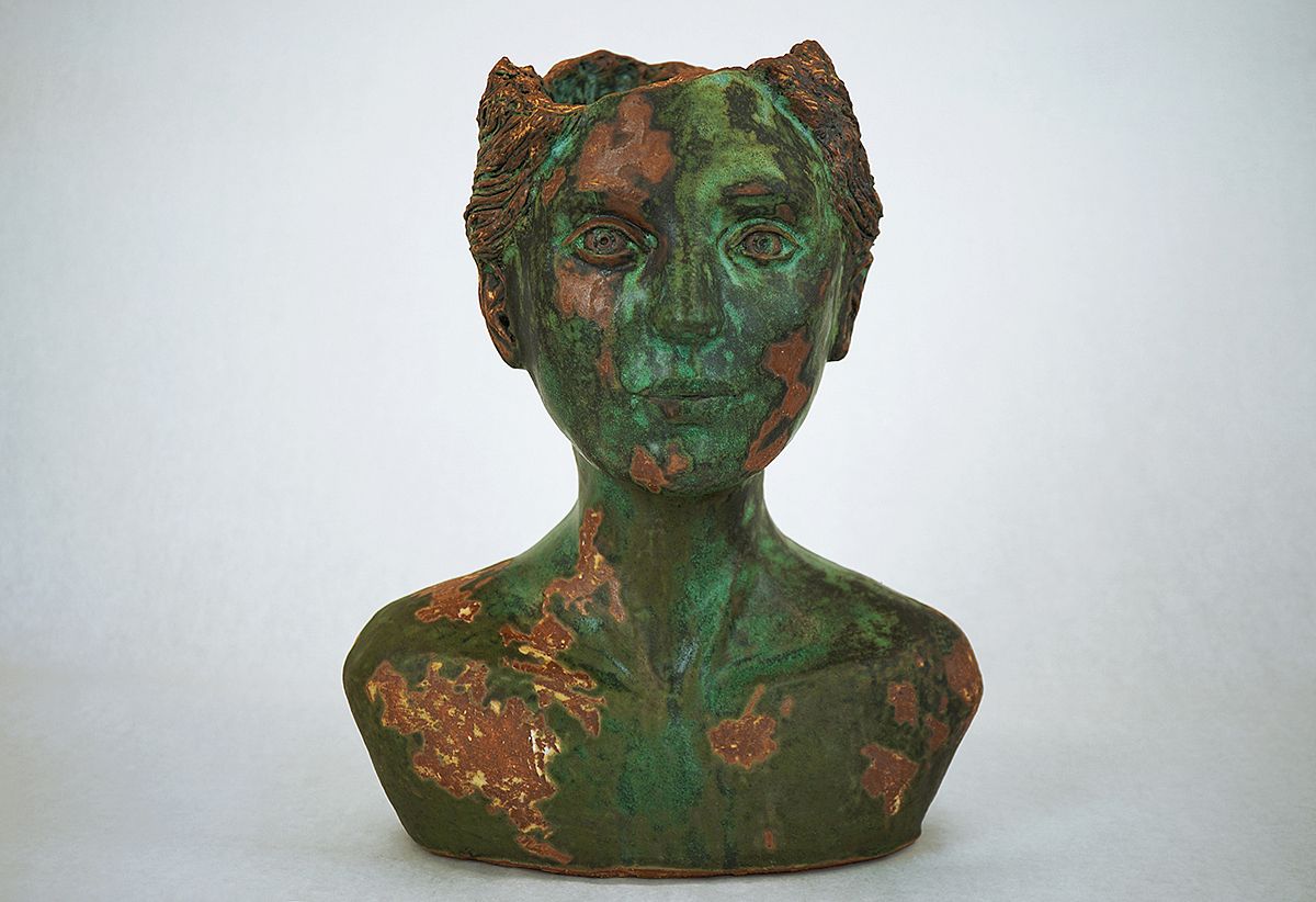 陶艺雕塑作品（图ZMTQ5NTcwNTQ4） - 雕塑 - 站酷设计师voider617原创素材 - 站酷ZCOOL