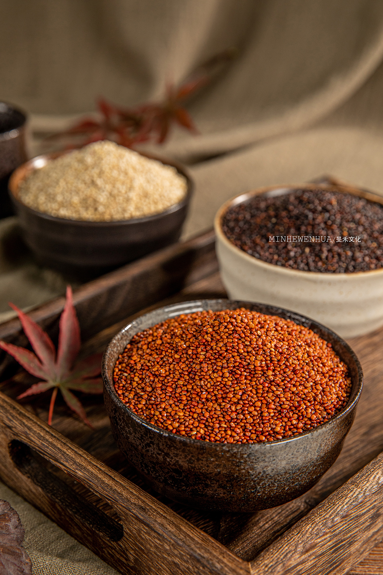 粮食拍摄-《三色藜麦》