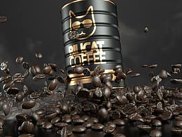 原创作品《Bilicat Coffee》