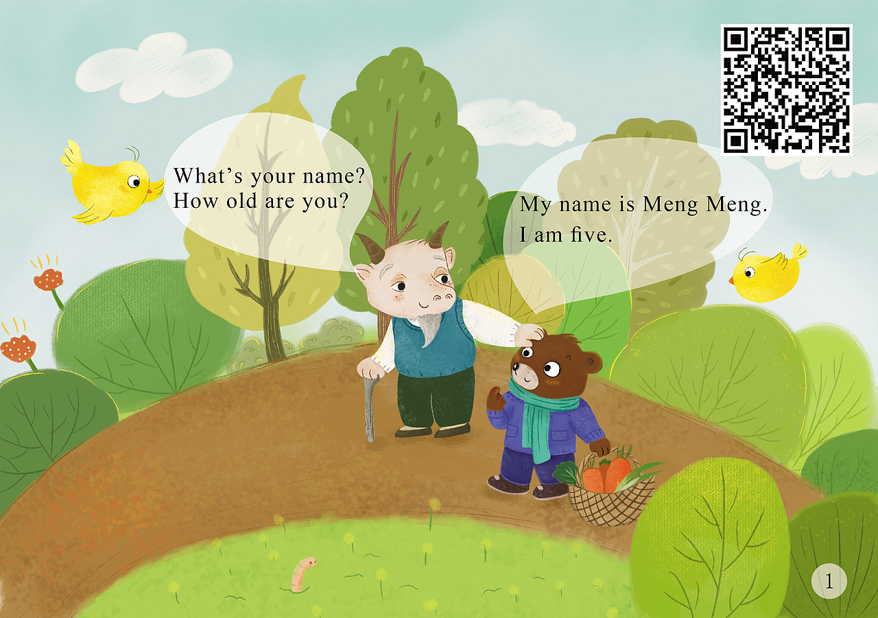 英文配圖第二冊(cè)（圖ZMjY2MDE0MTM2） - 兒童插畫(huà) - 站酷設(shè)計(jì)師愛(ài)畫(huà)畫(huà)的大牙原創(chuàng)素材 - 站酷ZCOOL