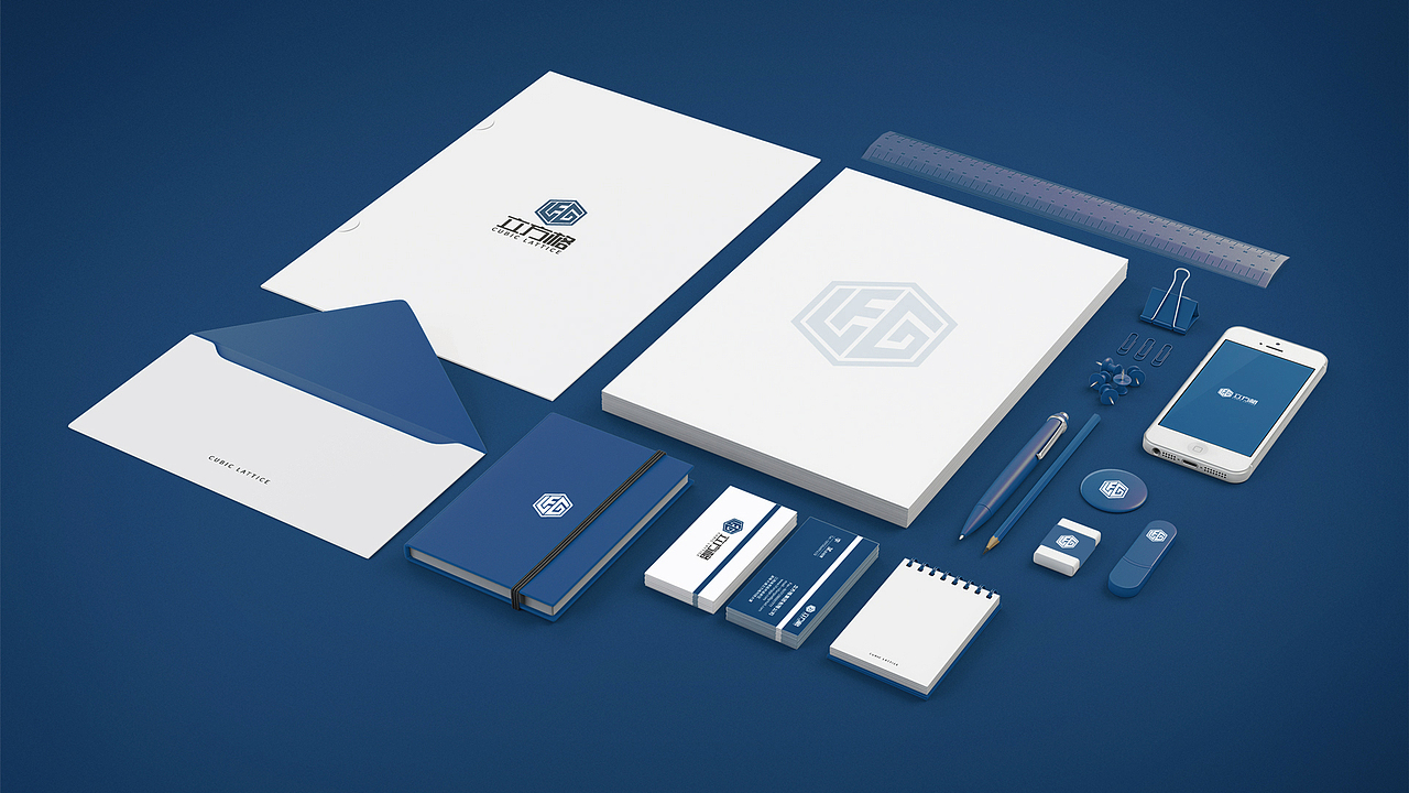 《立方格》品牌视觉识别系统