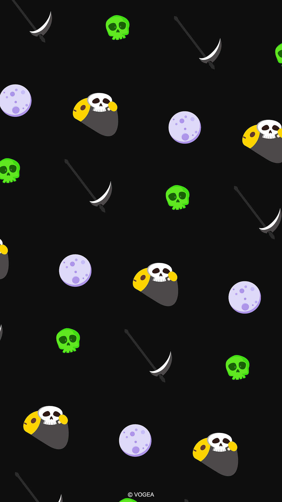 手机壁纸|万圣节主题壁纸