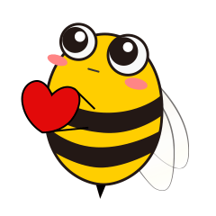 蜜蜂花花表情包（图ZMTgxOTg5NjA4） - 网络表情 - 站酷设计师陌小签签原创素材 - 站酷ZCOOL