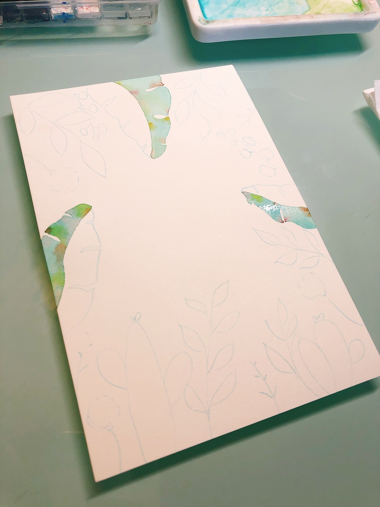 当水彩遇到火漆印章