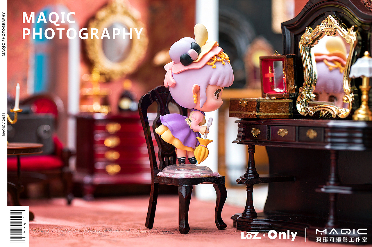 《奇迹小姐》复古女神篇系列盲盒——潮玩手办拍摄