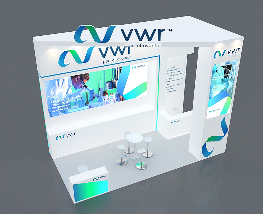 VWR医疗展会设计效果图