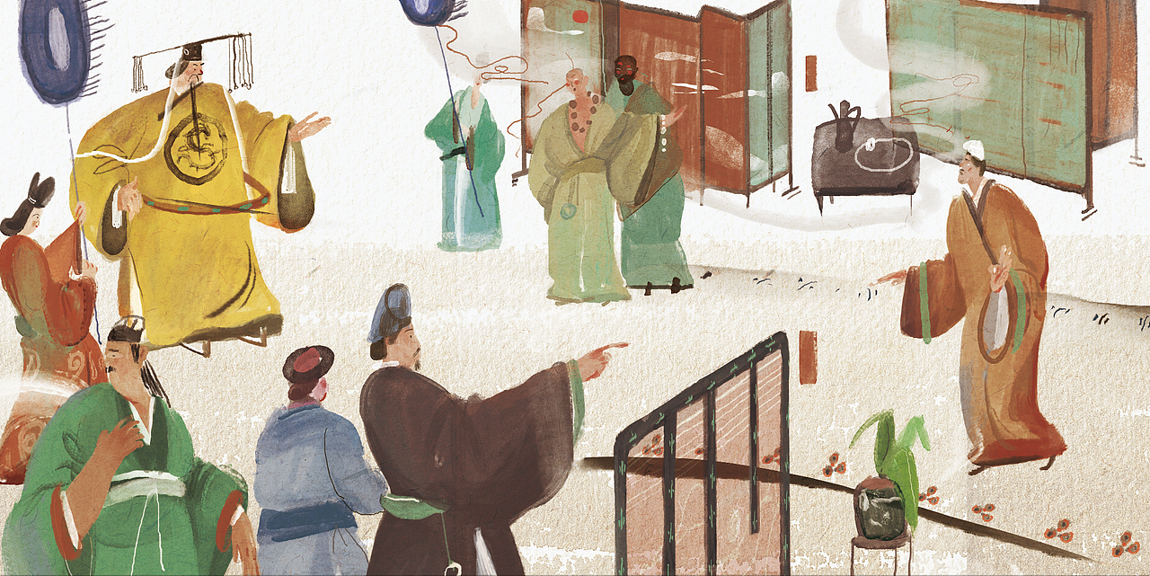 丝路传奇-文成公主（图ZMTIwMzY0OTI4） - 绘本 - 站酷设计师肖楚杰Jasper原创素材 - 站酷ZCOOL