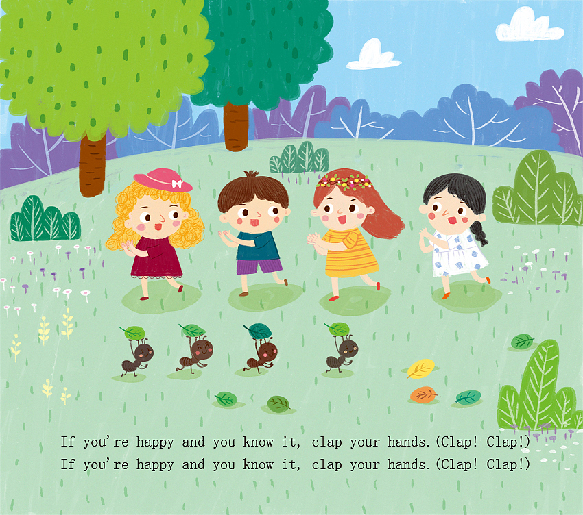 歌谣系列3（图ZMTM2OTg2NzU2） - 儿童插画 - 站酷设计师哈哈童画原创素材 - 站酷ZCOOL