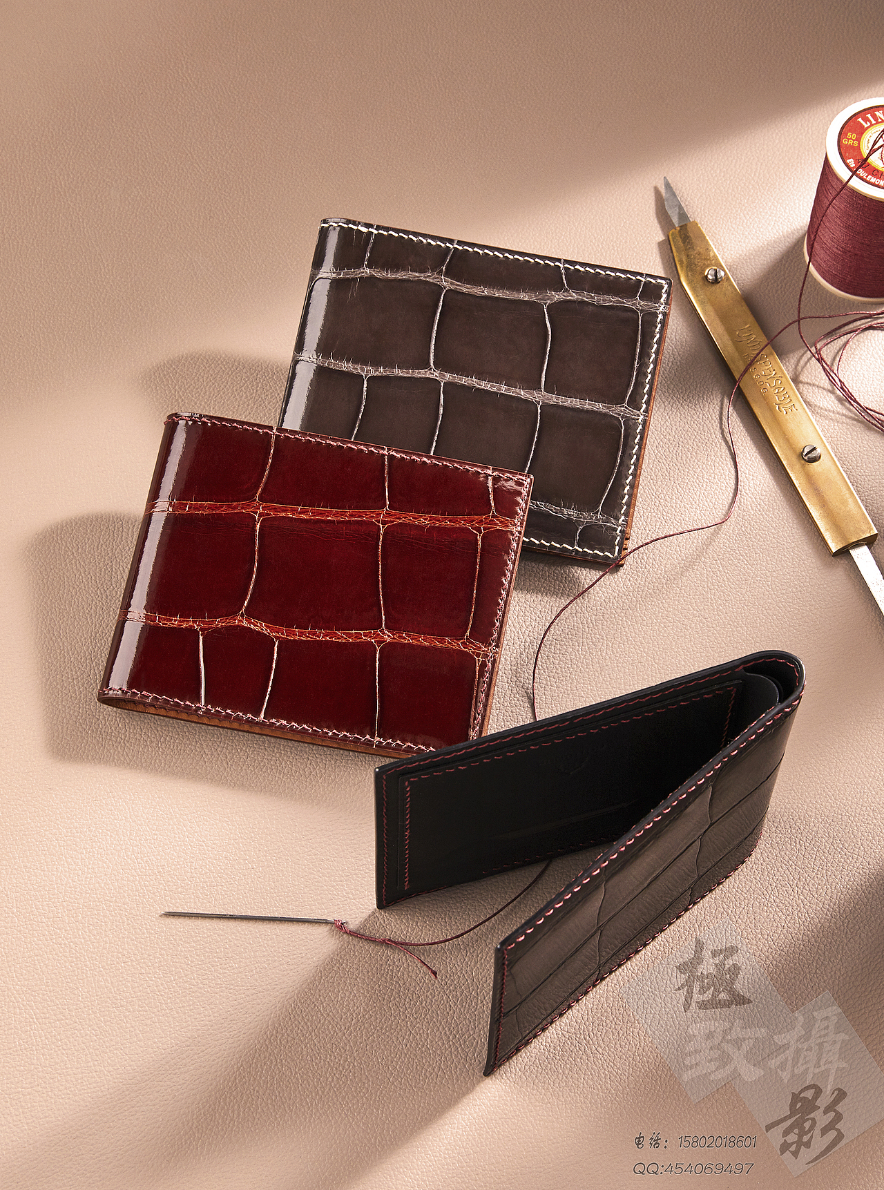 鳄鱼皮男士钱包白底场景创意拍摄精修样张分享（图ZMTU1MjcyMjQ4） - 产品摄影 - 站酷设计师极致映像原创素材 - 站酷ZCOOL