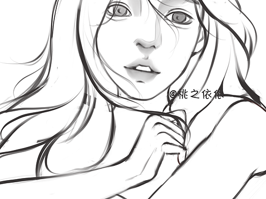 真人漫改头像插画