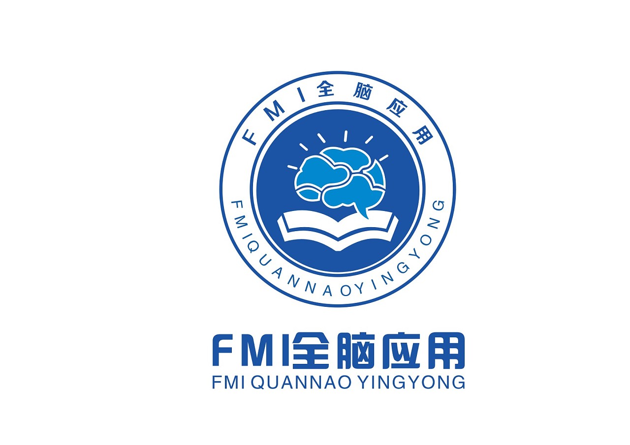 fim全脑应用 教育行业logo设计