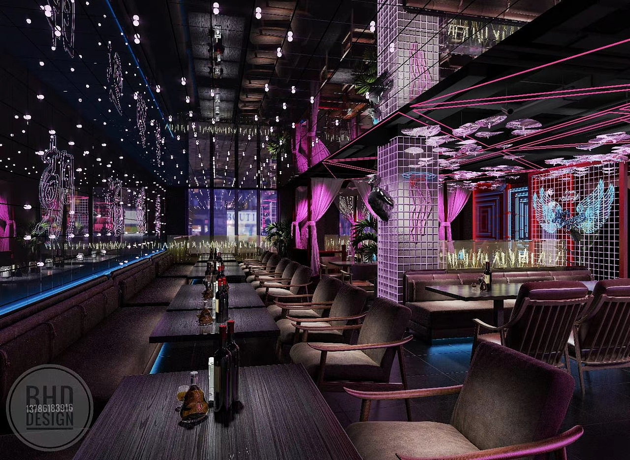 甘肃兰州 叁藏酒馆（图ZMjQzNDcwMDky） - 家装设计 - 站酷设计师山合商业空间设计原创素材 - 站酷ZCOOL