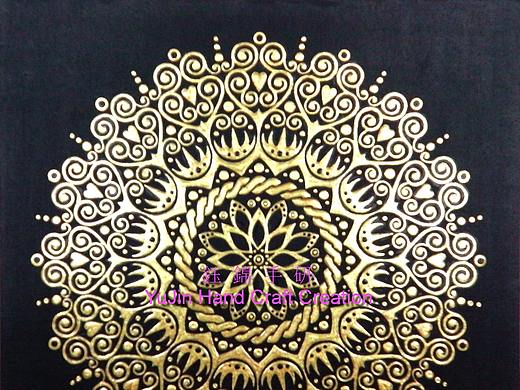 作品為鈺錦精緻曼陀羅系列02