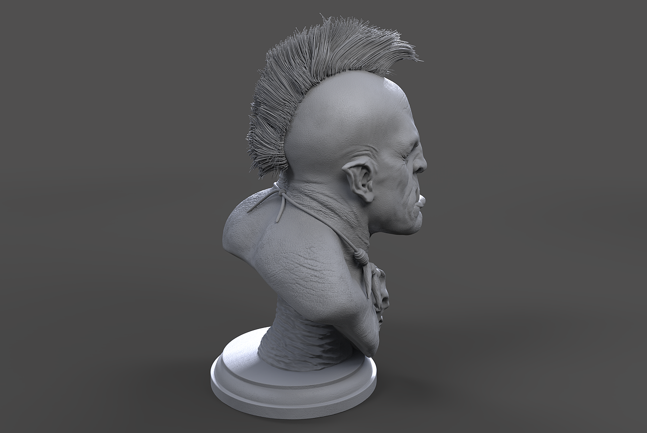 兽人胸像连续（图ZNzY3OTM4MzI=） - 人物/生物 - 站酷设计师zuokangbo原创素材 - 站酷ZCOOL