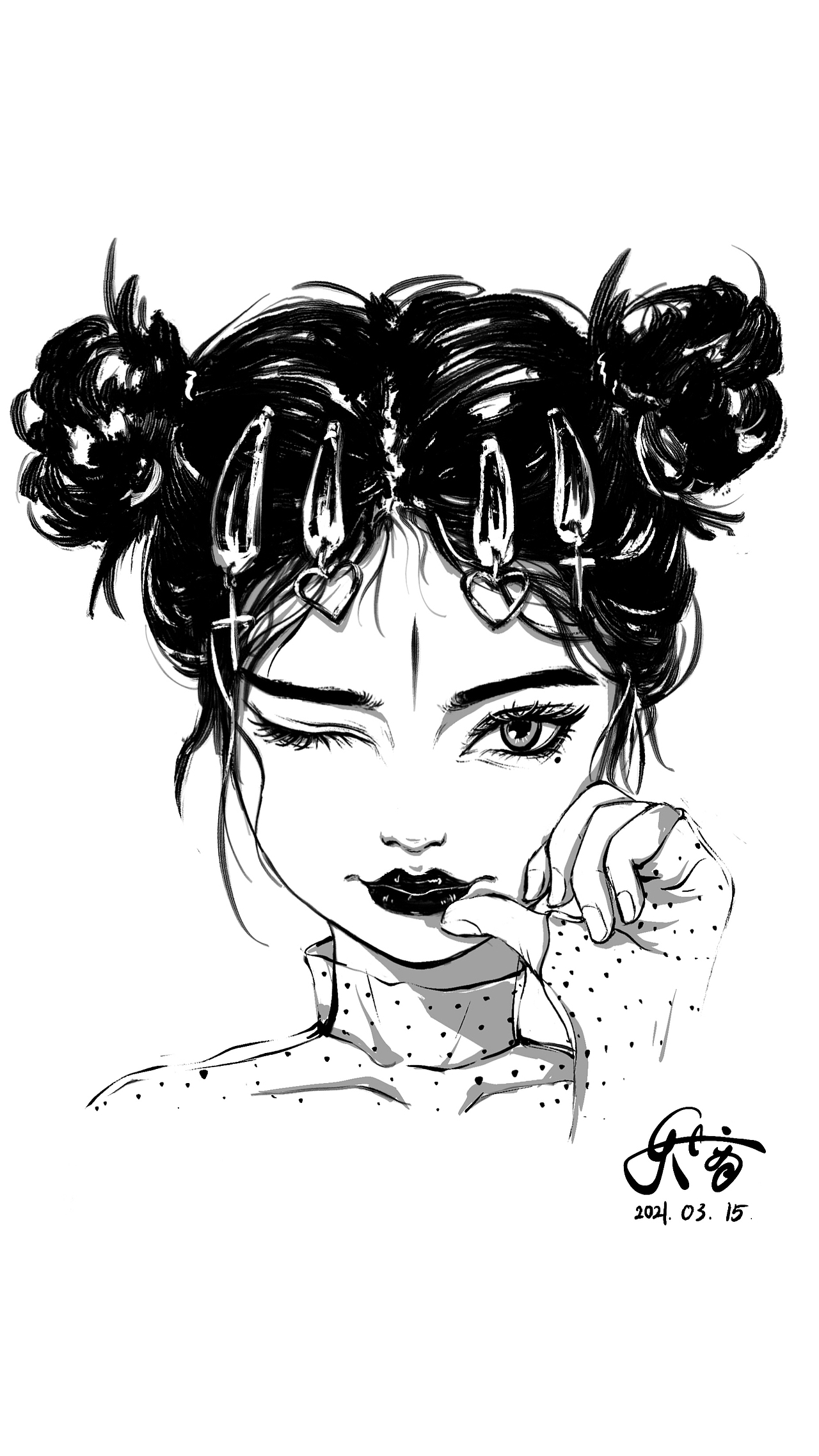 3⃣️月的部分速写合集（图ZMjUxOTg5NTQ4） - 创作习作 - 站酷设计师禾暗原创素材 - 站酷ZCOOL