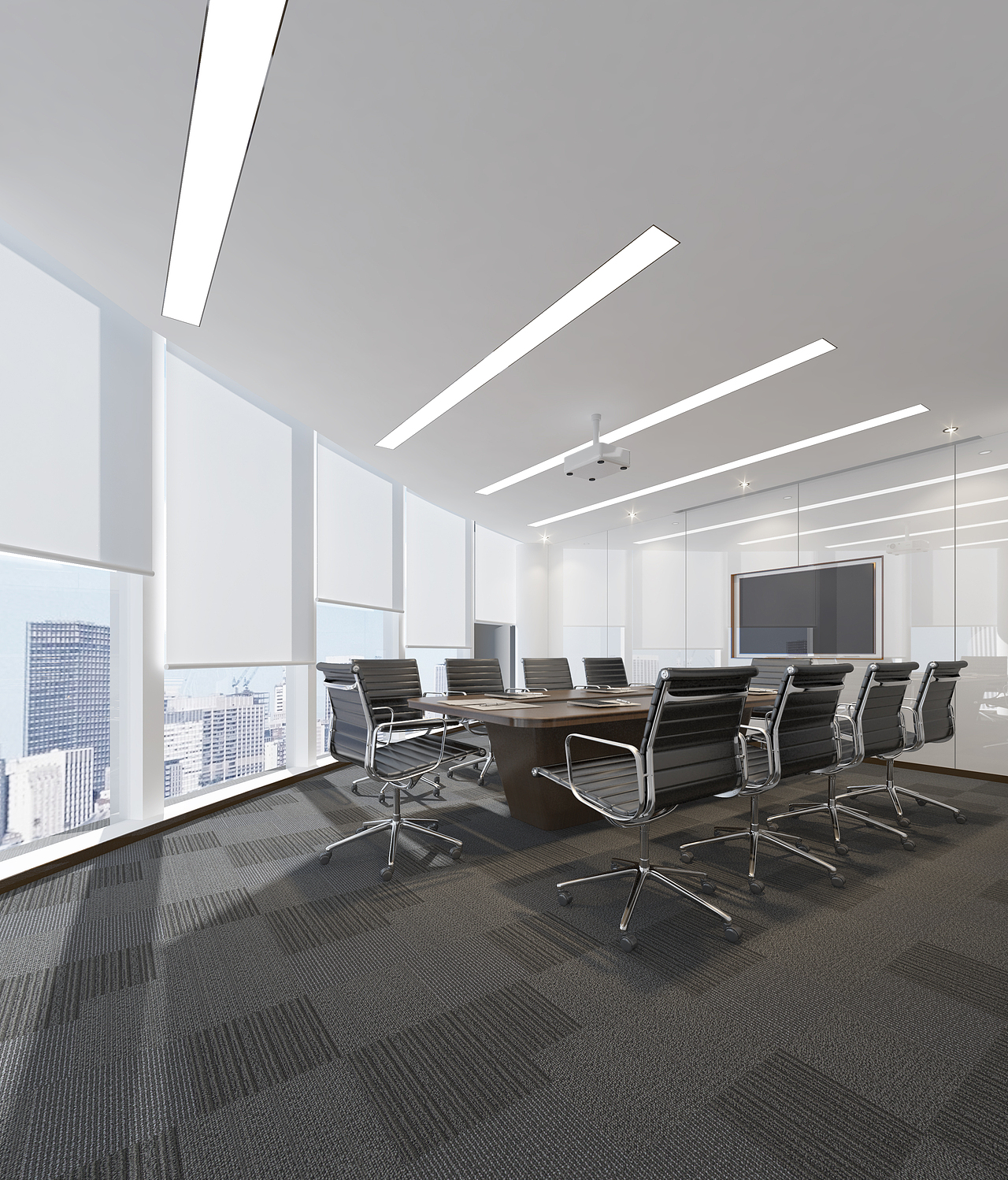 小会议室（图ZMTIzODQ1MjI4） - 家装设计 - 站酷设计师梦幻百花舞原创素材 - 站酷ZCOOL