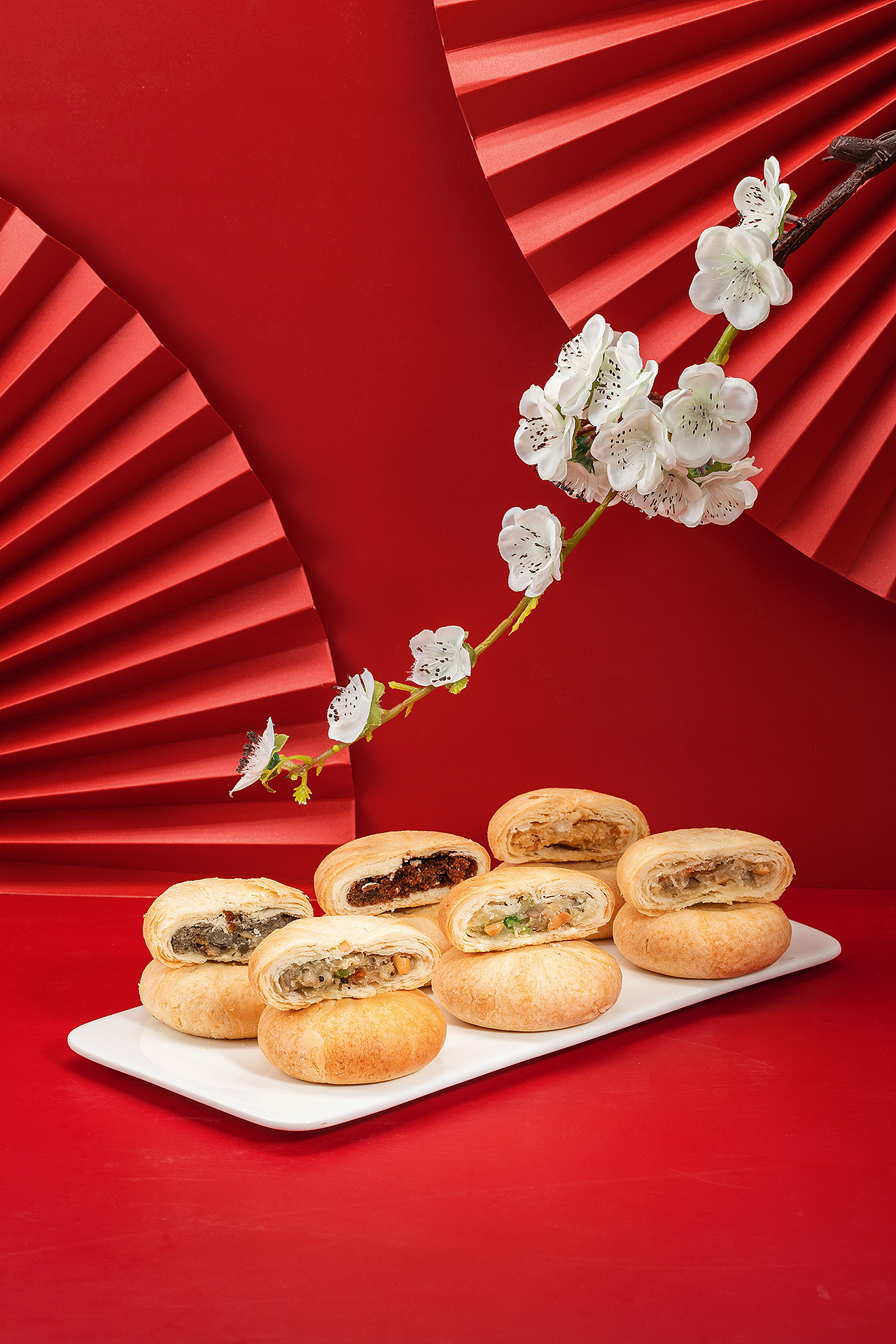 美食摄影 × 苏式月饼 × 国潮风格 × 辰光摄影