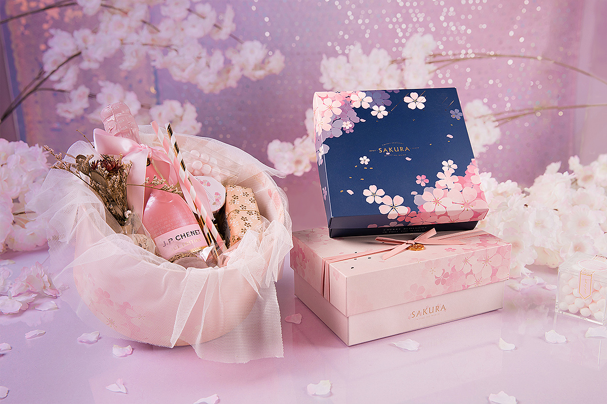 方森园浪漫樱花包装设计星夜之樱系列