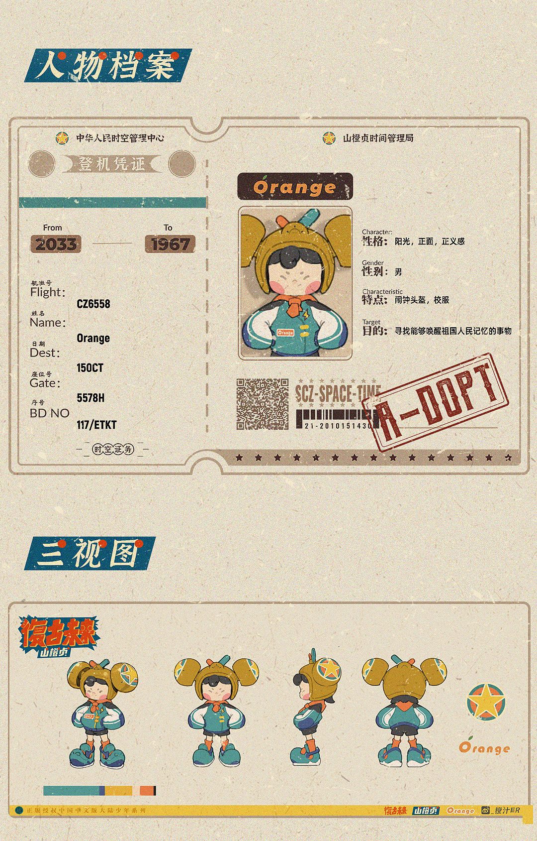 MOTOY | 复古未来 - 复古国潮盲盒IP（图ZMjc2ODQ3NTky） - IP形象 - 站酷设计师橙贞工作室原创素材 - 站酷ZCOOL