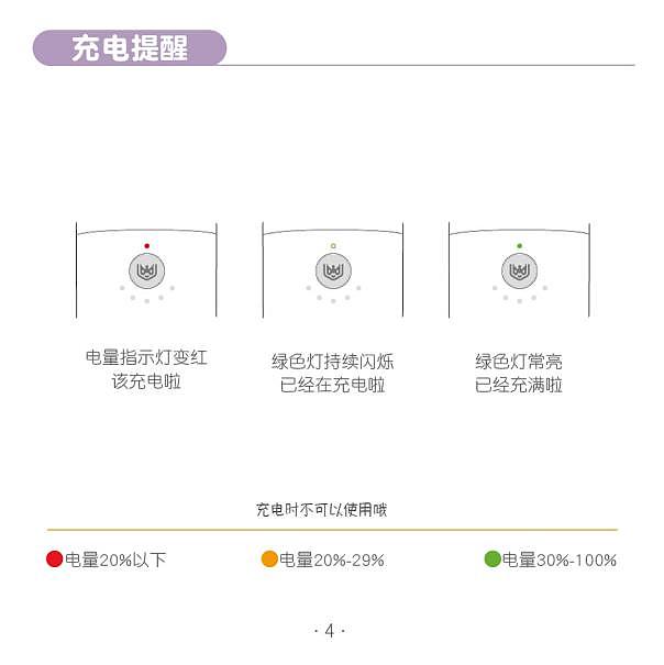 筋膜枪产品说明书设计