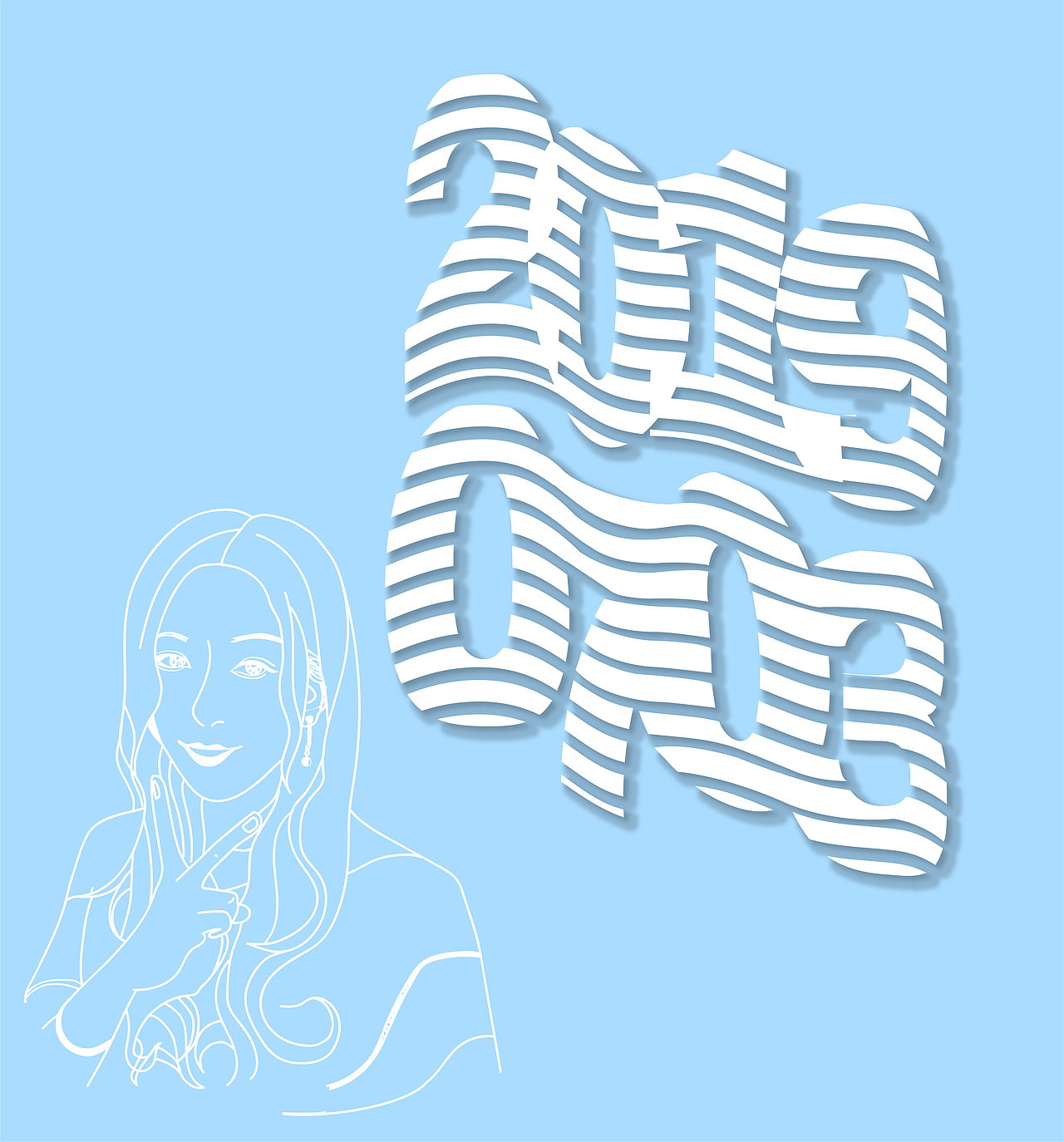 照片线稿画-姐姐的生日（图ZMTY5OTc2NjUy） - 创作习作 - 站酷设计师FnXiOZ原创素材 - 站酷ZCOOL