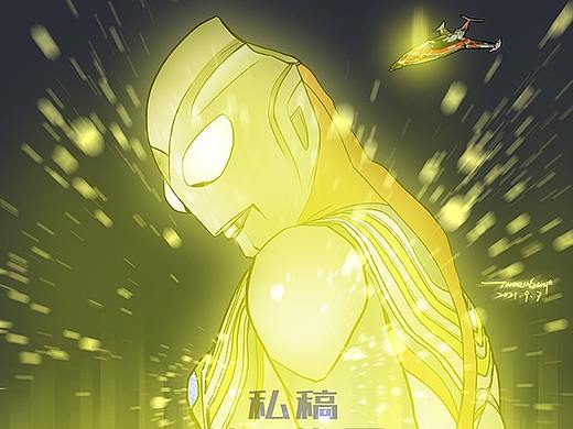 【ThorinArt】迪迦奥特曼25周年。2021.09.07。